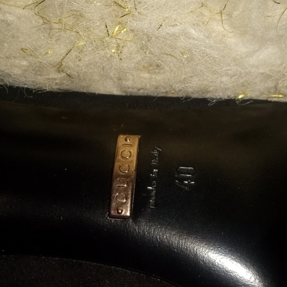 Gucci black Becky suede Heels gladiator boots - Picture 6 of 11